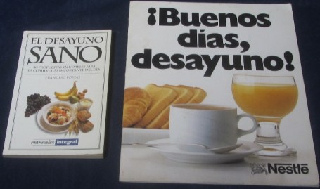 LIBROS DESAYUNO